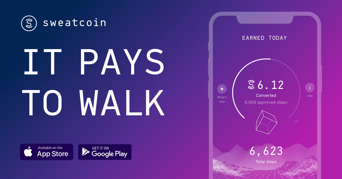 Turn Your Walks, Runs, and Hikes into Rewards with Sweatcoin and SWEAT Crypto